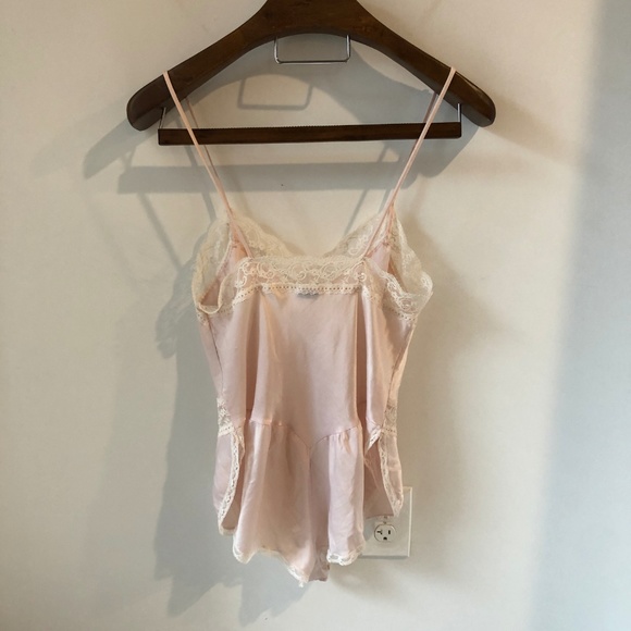 CHRISTIAN DIOR SATIN LACE TEDDY BODYSUIT - Picture 4 of 4